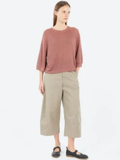 Sarahwear - Linen Knit Pullover in Rose