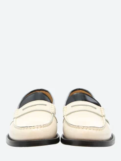 Sesa - Miami Two-Tone Loafer in Butter and Licorice