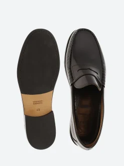 Sesa - New York Penny Loafers in Ebony