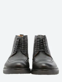 Shoe the Bear - Kip Apron Boot in Black Water Repellant Leather