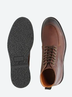 Shoe the Bear - Kip Apron Boot in Brown Water Repellant Leather