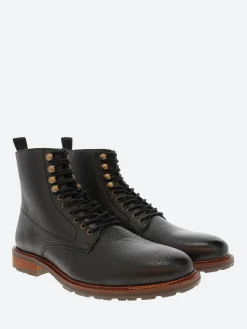 Shoe the Bear - York Lace Boot Leather in Black