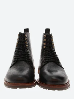 Shoe the Bear - York Lace Boot Leather in Black