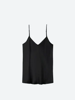 SILK LAUNDRY - Bias Cut Cami in Black