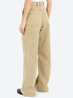 Soeur - Alissio Jeans in Beige and Ecru