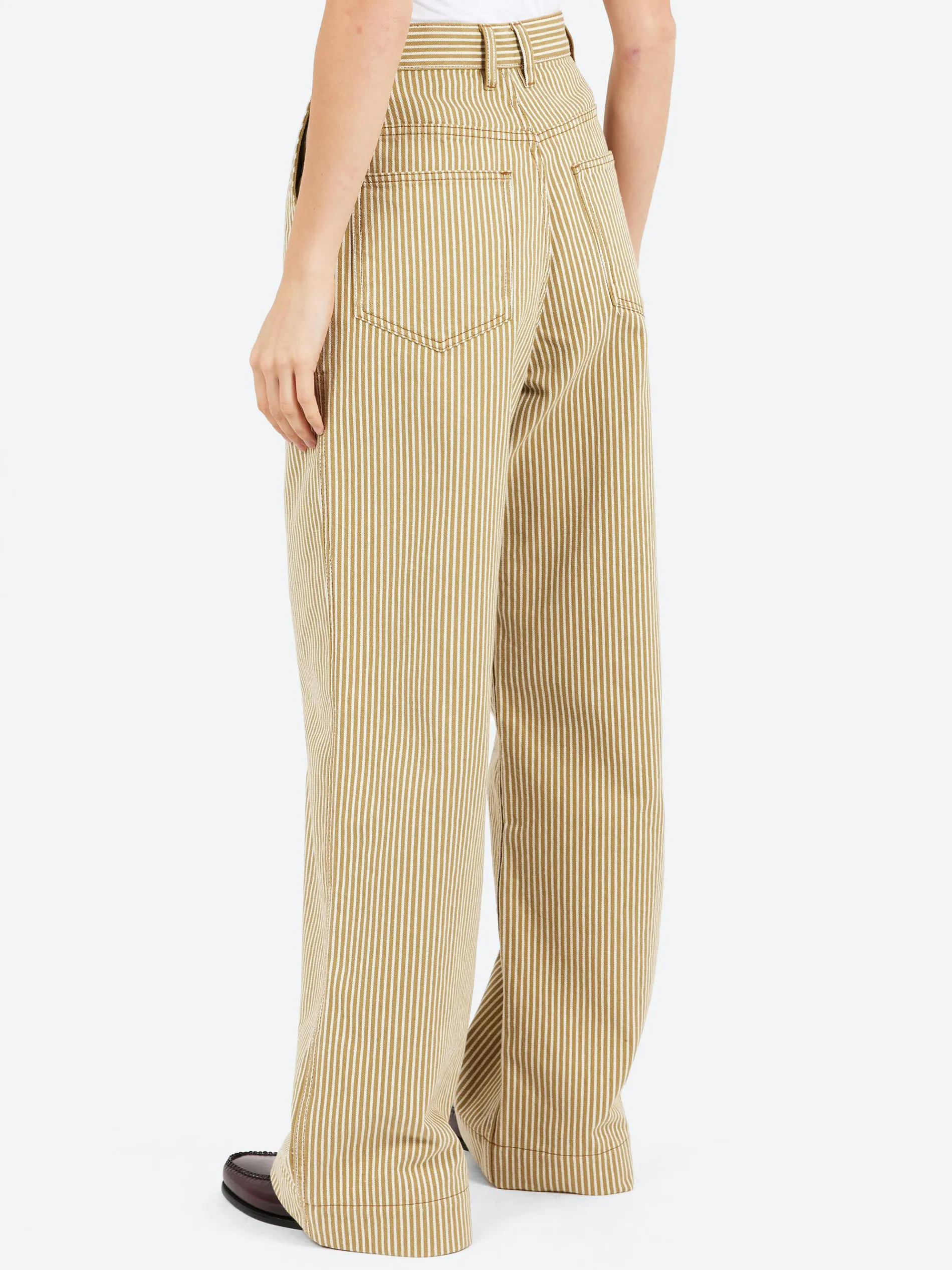 Soeur - Alissio Jeans in Beige and Ecru