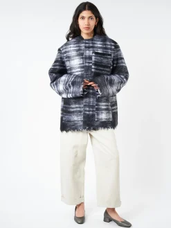 Sofie D'Hoore - Croft Coat in Black Tartan