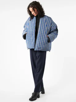 Sofie D'Hoore - Origin Puffer Jacket in Blue and Black