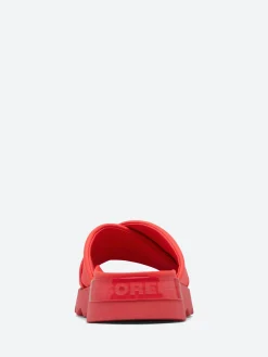 SOREL - Viibe Crisscross Slide in Red Glow