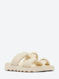 SOREL - Viibe Twist Slide in Honey White
