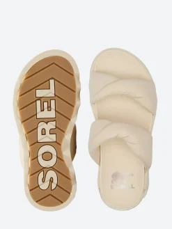 SOREL - Viibe Twist Slide in Honey White