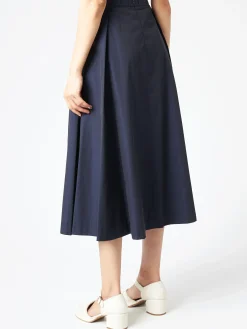 Stephan Schneider - Decagon Skirt in Night Blue Cotton