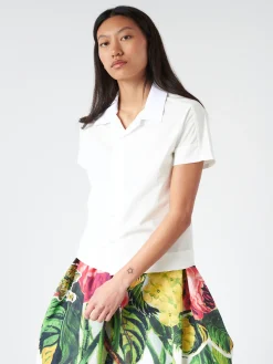 Stephan Schneider - Hexagon Blouse in White