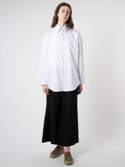 Stripe Button-Up Shirt