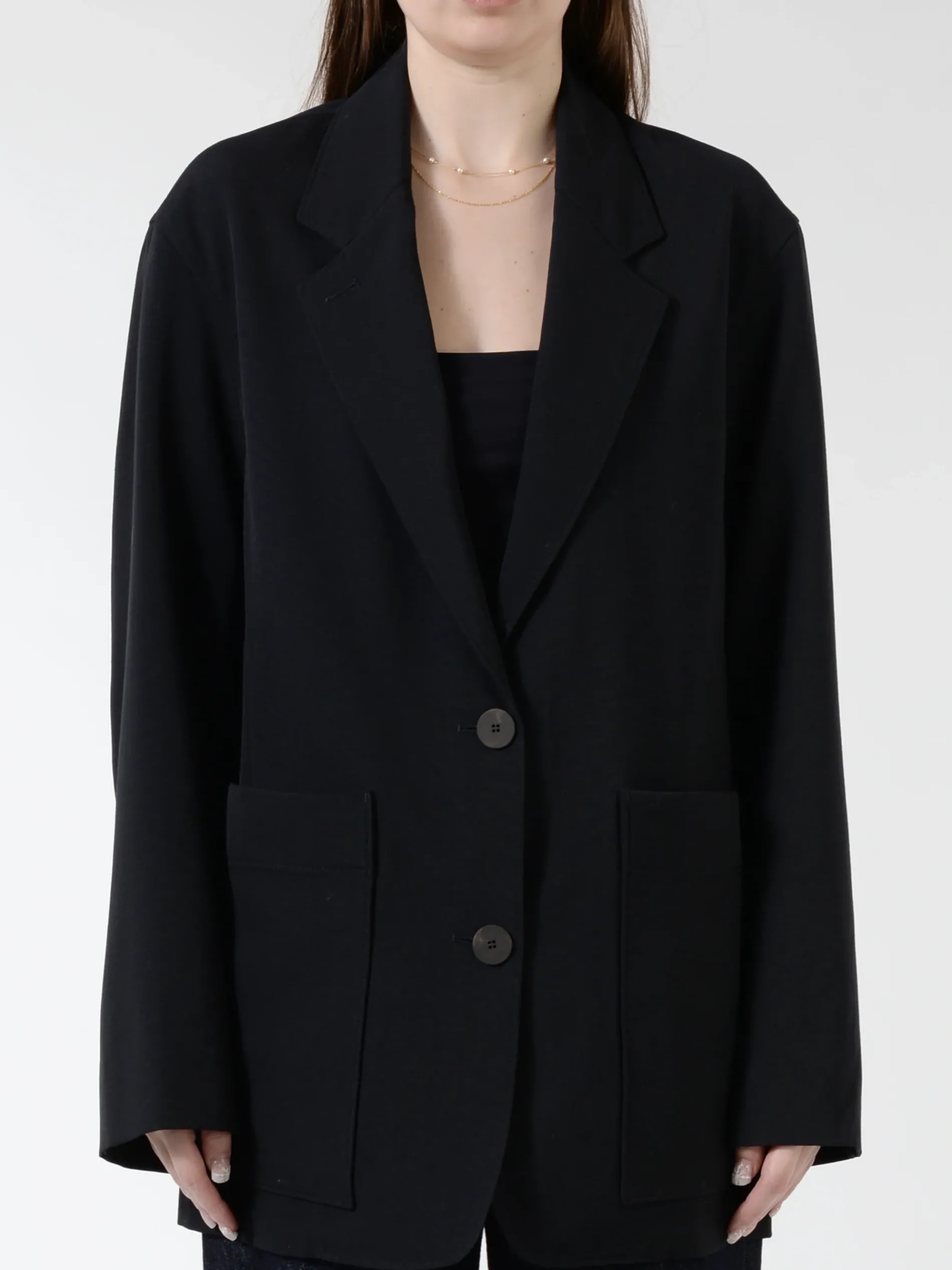 Studio Nicholson - Conde Wool Jacket in Darkest Navy