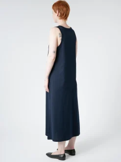 Studio Nicholson - Flint Dress in Darkest Navy