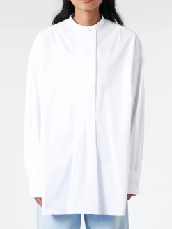 Studio Nicholson - Frink Half Placket Shirt in Optic White