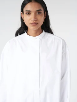 Studio Nicholson - Frink Half Placket Shirt in Optic White