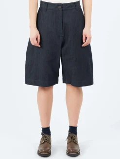 Studio Nicholson - Luna Short in Indigo