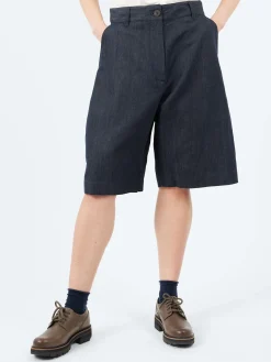 Studio Nicholson - Luna Short in Indigo