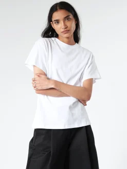 Studio Nicholson - Marine T-Shirt in Optic White