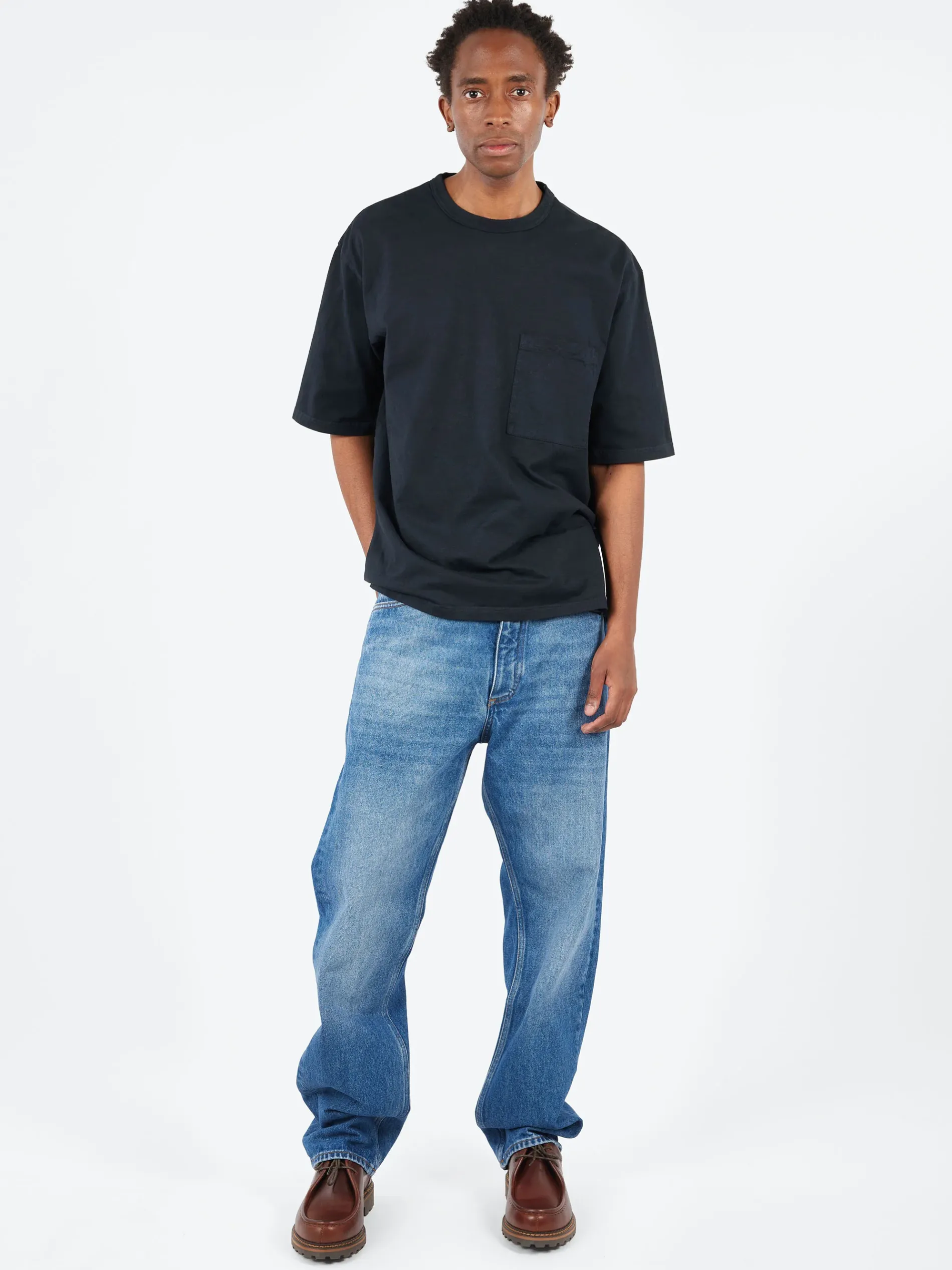 Studio Nicholson - Riso Jean in Worn Wash