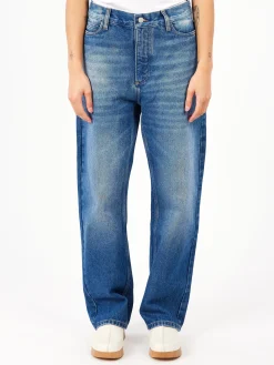 Studio Nicholson - Ruthe Jean in Worn Washed Indigo