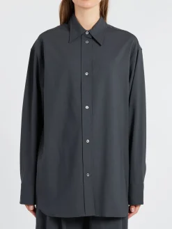 Studio Nicholson - Santos Shirt in Seal Blue