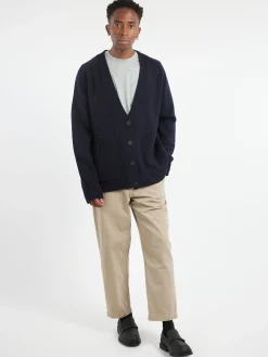 Studio Nicholson - Sen Cardigan in Darkest Navy