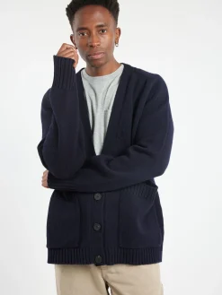 Studio Nicholson - Sen Cardigan in Darkest Navy