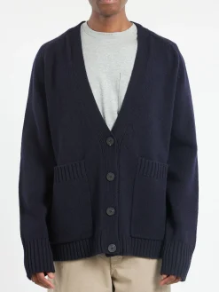 Studio Nicholson - Sen Cardigan in Darkest Navy