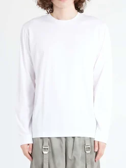 Sunspel - Long Sleeve Riviera Midweight T-Shirt in White
