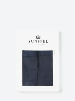 Sunspel - Stretch Cotton Trunks in Navy