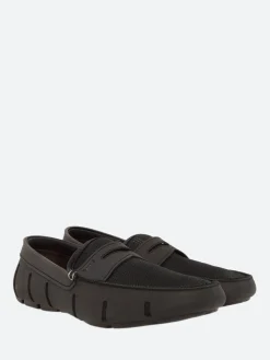 Swims - Penny Loafer in Black