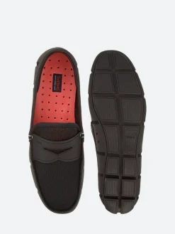 Swims - Penny Loafer in Black