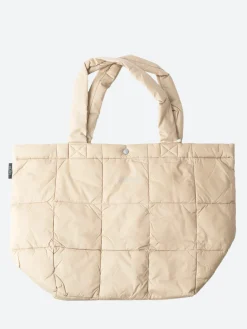 TAION - Lunch Down Tote (M) in Soft Beige