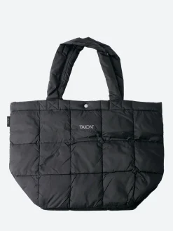 TAION - Lunch Down Tote (M) in Black