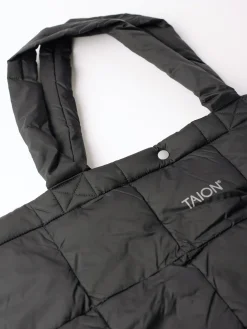 TAION - Lunch Down Tote (M) in Black