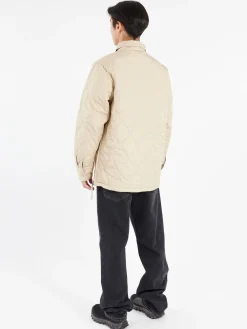 TAION - Military Down Shirt in Cream