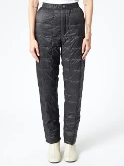 TAION - Tapered Down Pants in Black