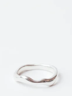 TEN. Jewelry - Ripple Ring in Silver