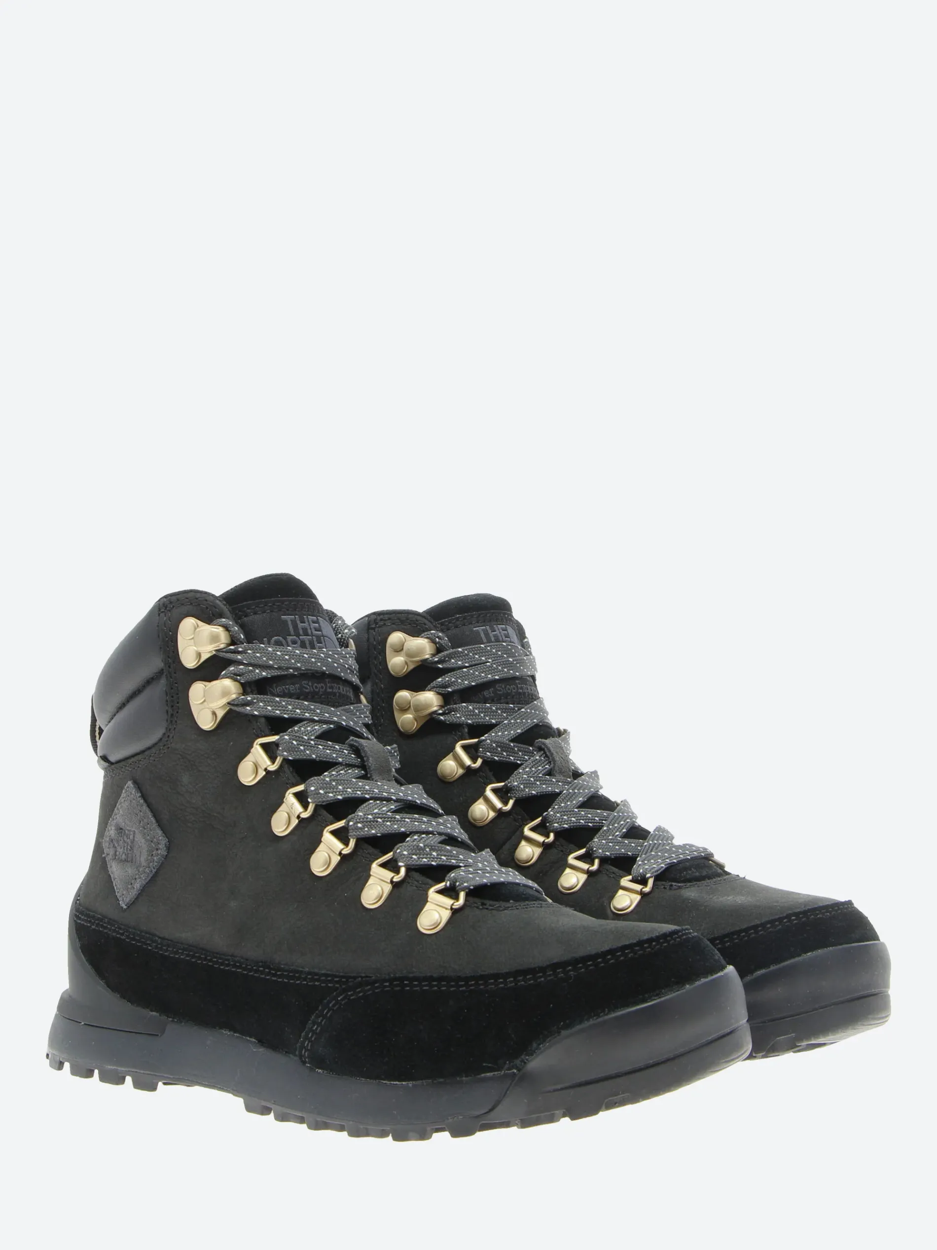 The North Face - W Back To Berkeley IV Leather in Black and Gardendia