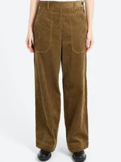 TOAST - Annie Side Button Trouser in Barley