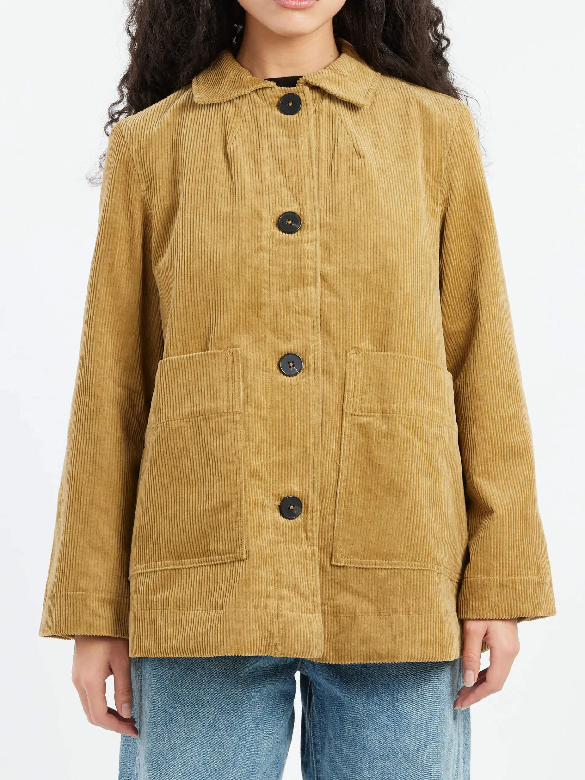 TOAST - Cord Jacket in Golden Sand
