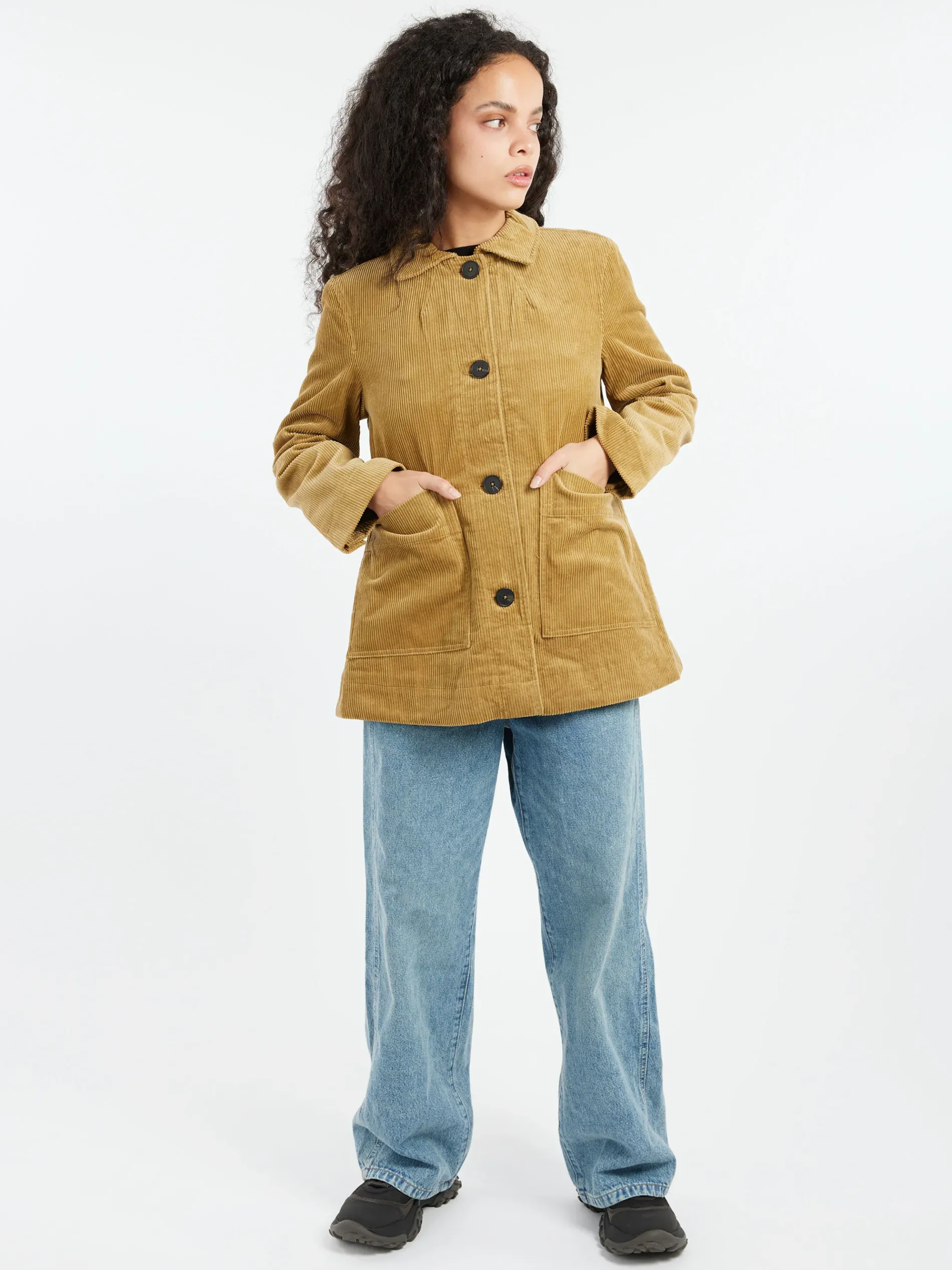 TOAST - Cord Jacket in Golden Sand