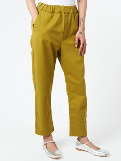 TOAST - Gabi Pull On Trousers in Wax Green