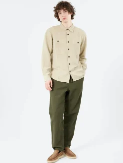 TOAST - Patch Pocket Shirt in Salt