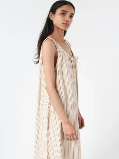 TOAST - Scout Stripe Nightdress in Marigold