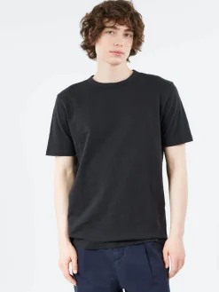 TOAST - Theo Short Sleeve Tee in Carbon Black