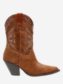 TORAL - 12371 OT in Brown Suede and Brn Patn